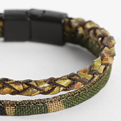 Bracelet Vert Kaki