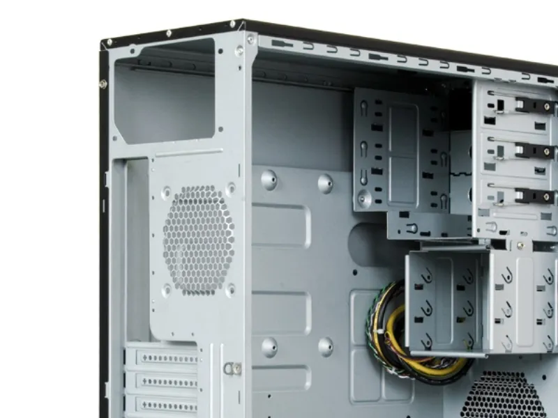 Chieftec UNC-410S-B-U3-OP - Rack-monterbar 4U - ATX - ingen strømforsyning - sort - USB