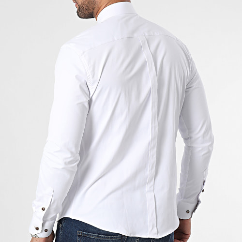 Chemise Manches Longues Blanc