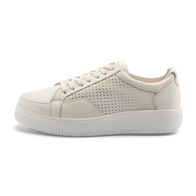 Damen-Ledersneaker, Natur