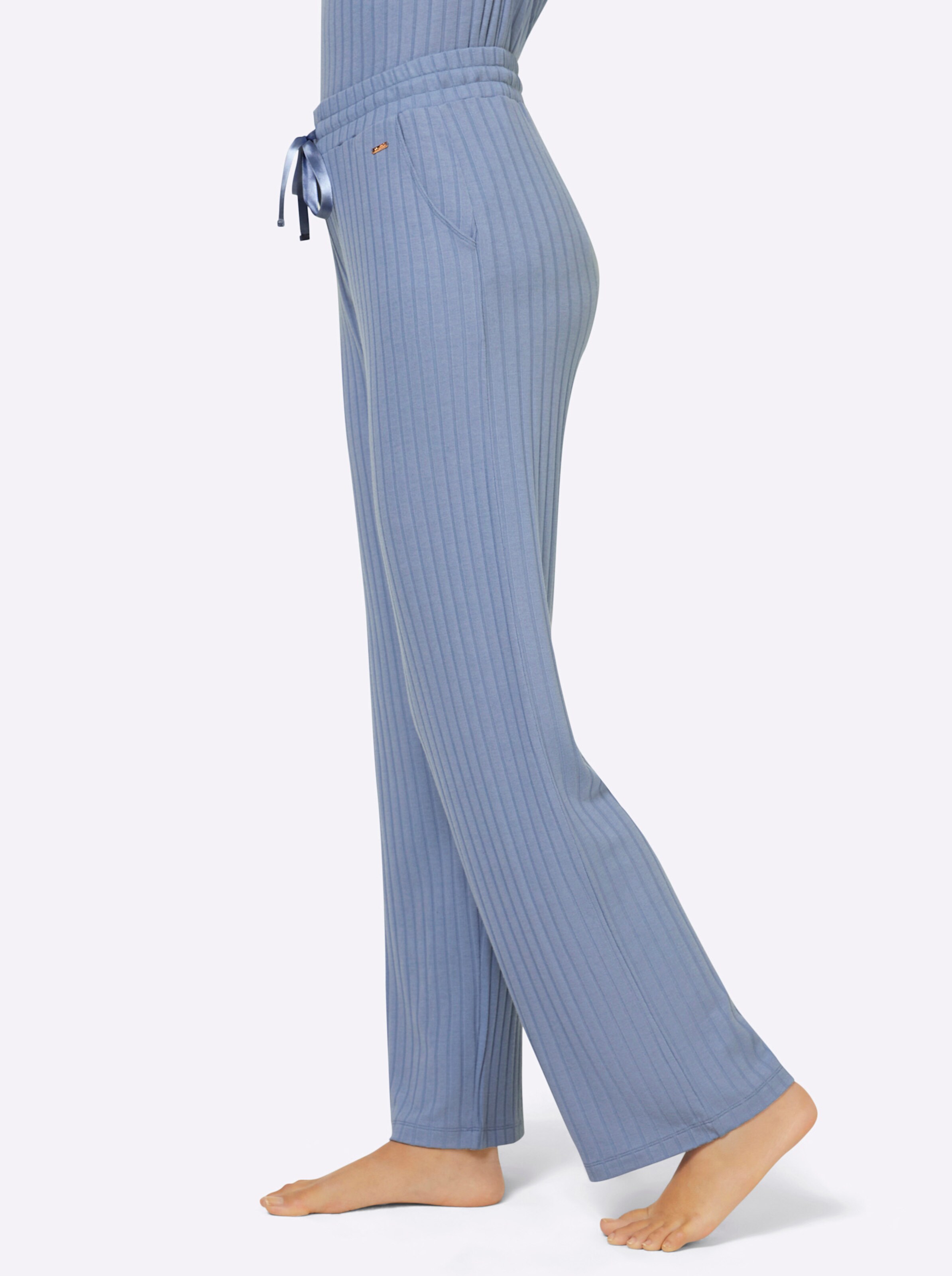 feel good Hose in taubenblau