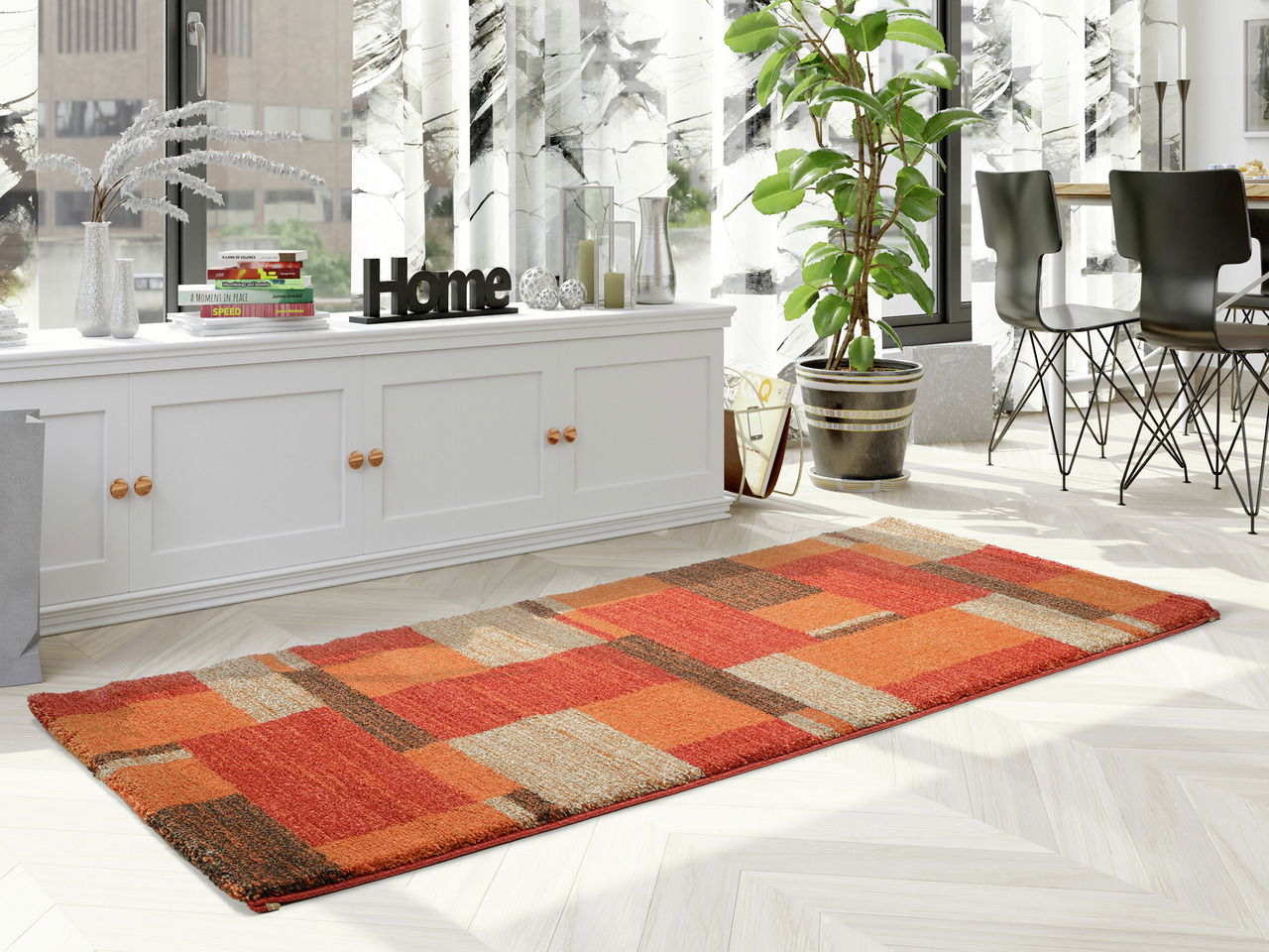 OCI Webteppich 80x200 cm CASTLE BEPPO