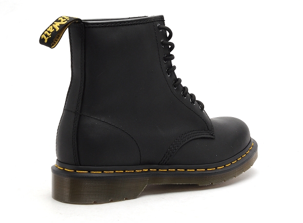 Dr martens boots bottine homme 1460 greasy noir