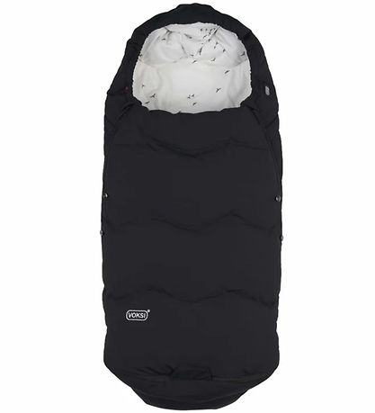 Voksi Fußsack - Explorer - 105 cm - Schwarz/Fliegend