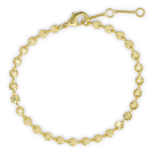 Pure By Nat Kæde Armbånd, Gold Plated