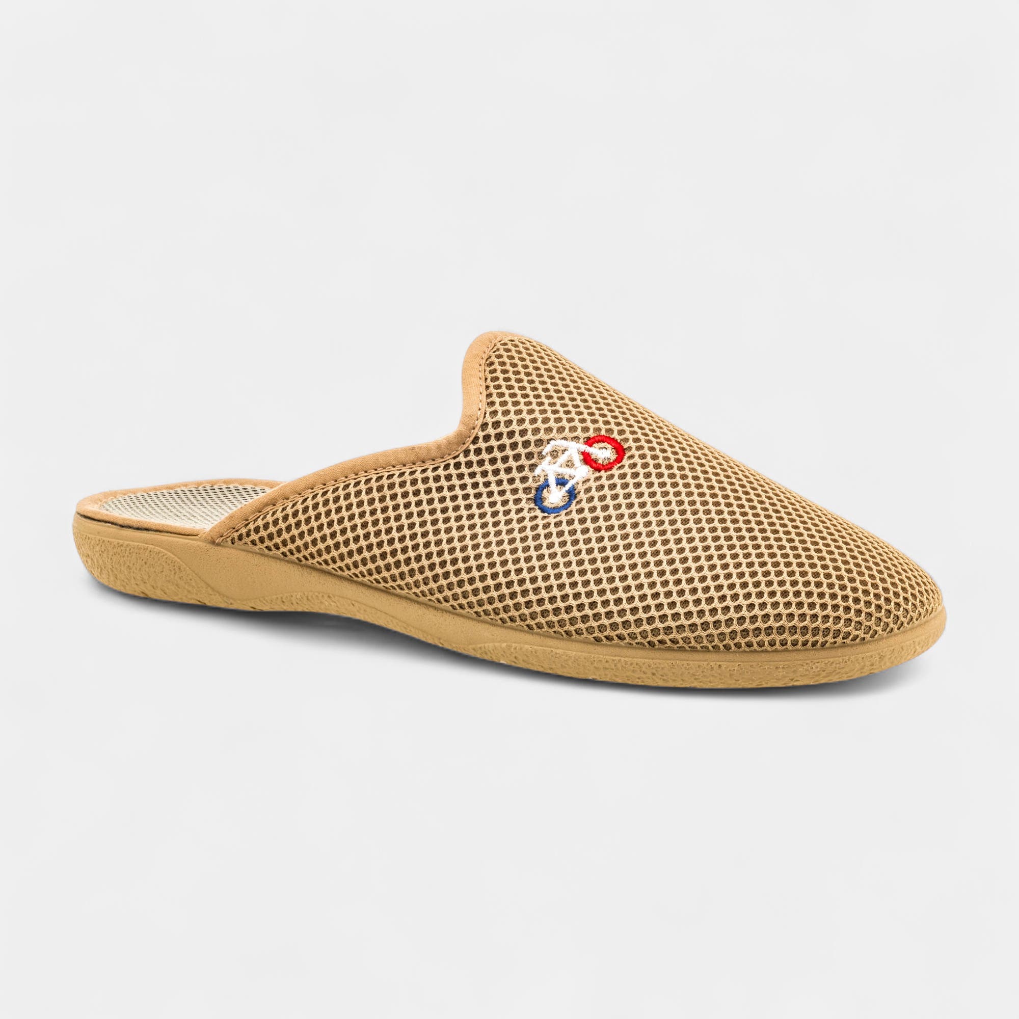 Pantoufles mules Homme beige