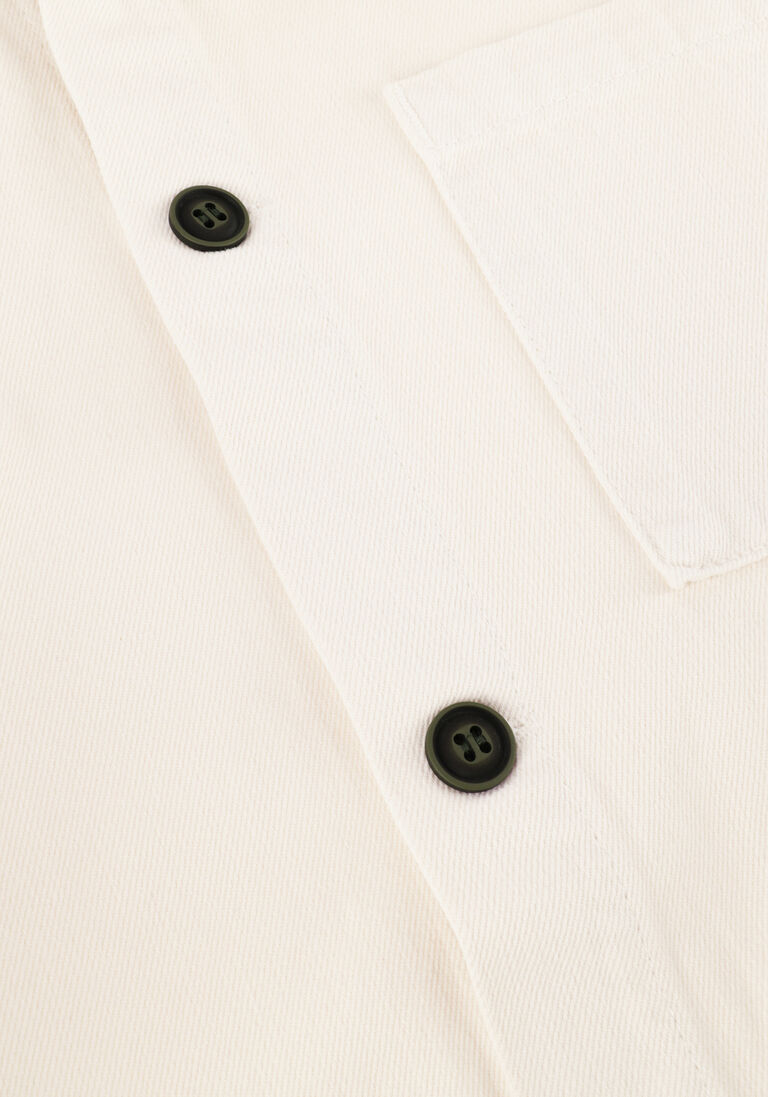 ANERKJENDT gebroken wit anerkjendt overshirt akoscar twill os