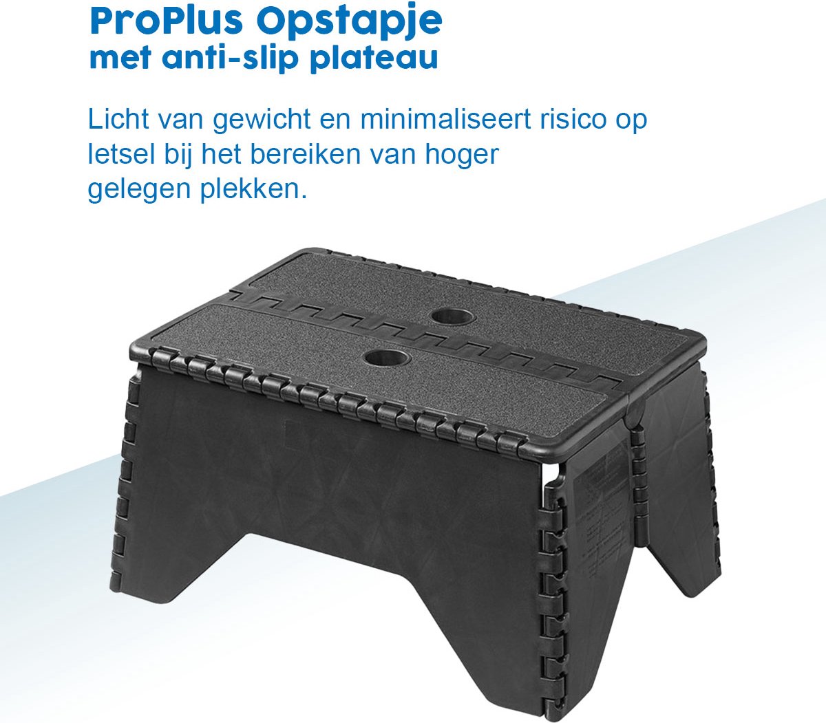ProPlus kunststof opstapje - 42 x 29.5 x 24 cm