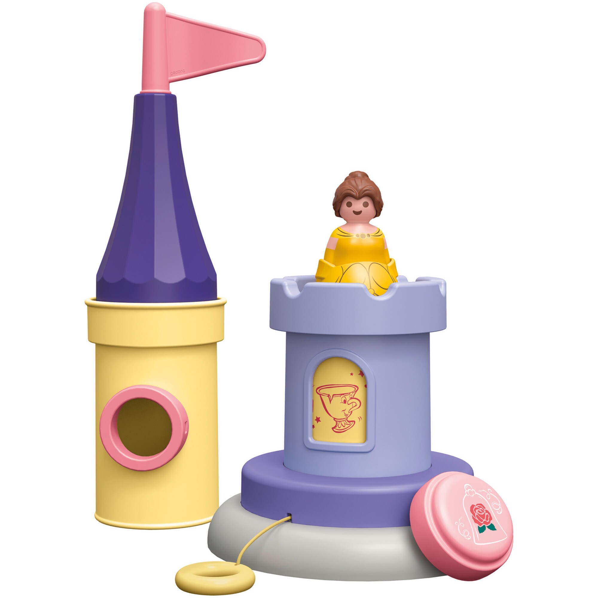 PLAYMOBIL Konstruktionsspielzeug Junior & Disney: Belles Spielturm mit Melodie