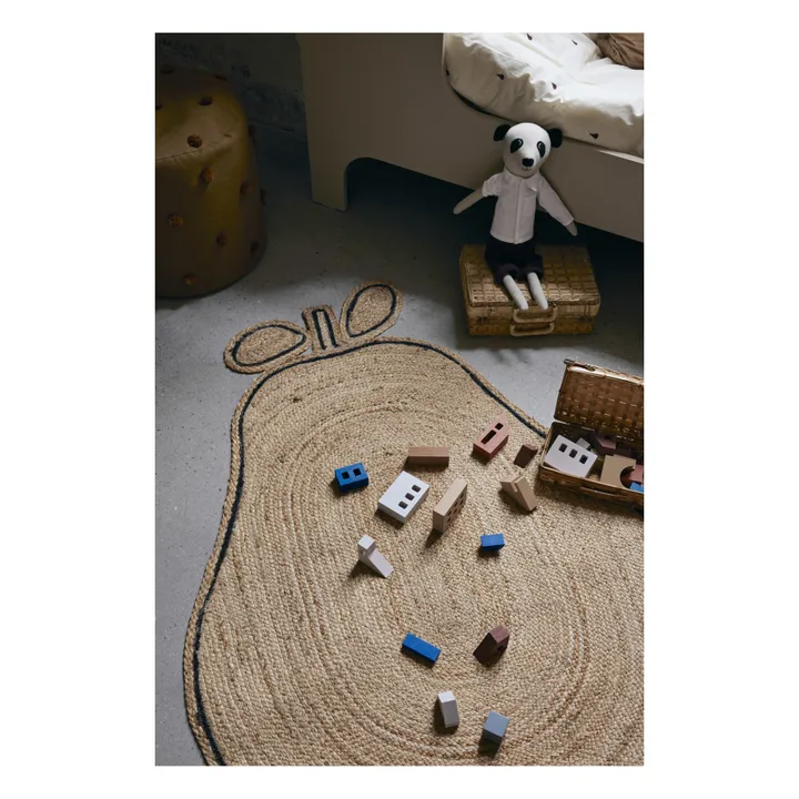 Ferm Living Kids Tapis Poire en jute
