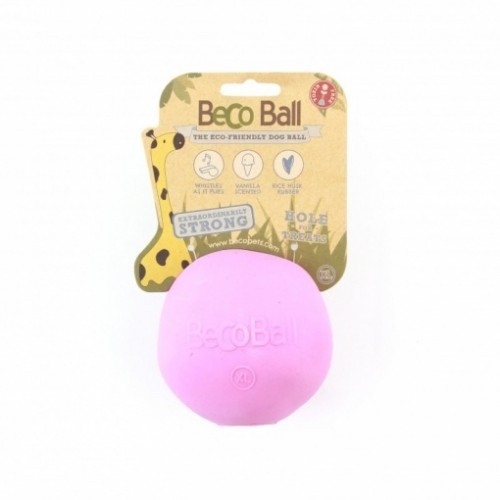 Bola rosa para cães BecoBall