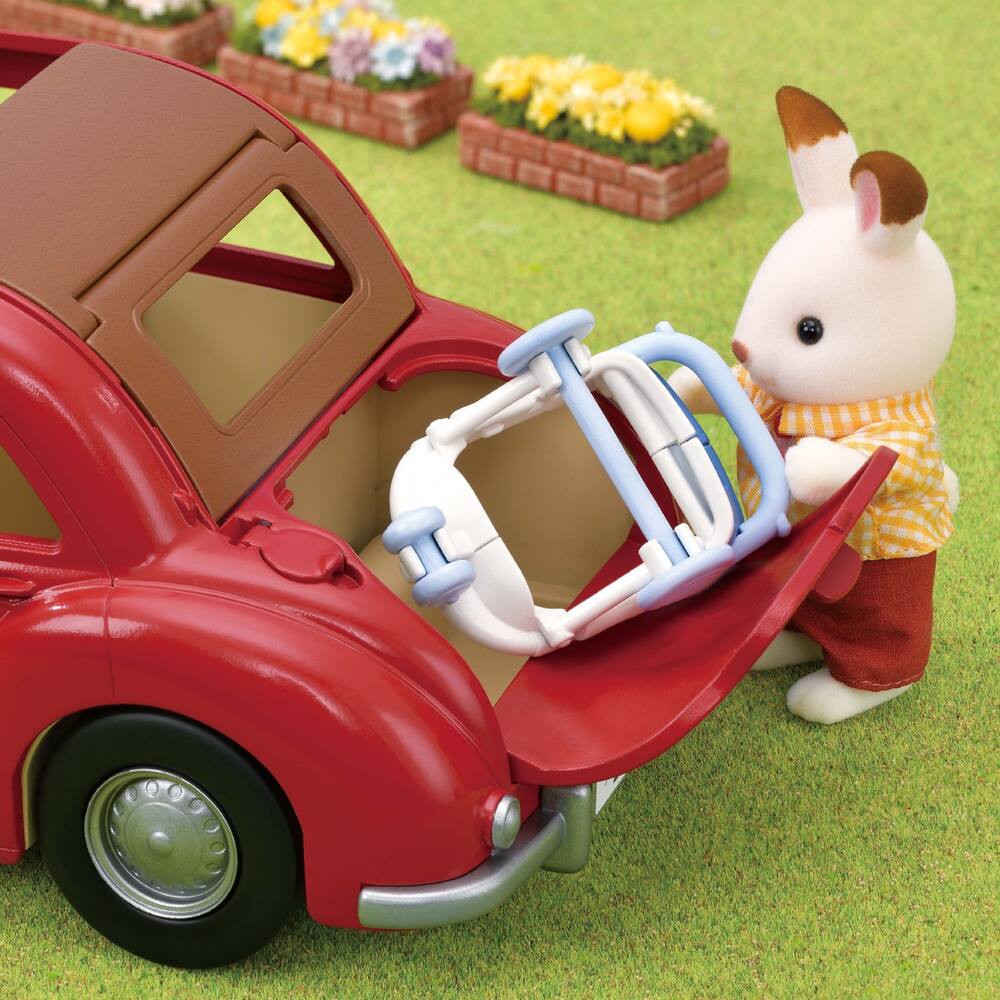 LA VOITURE DECAPOTABLE ROUGE - SYLVANIAN VEHICULE