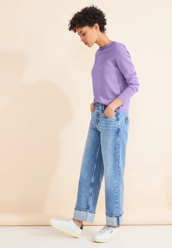Basic Feinstrickpullover - smell of lavender