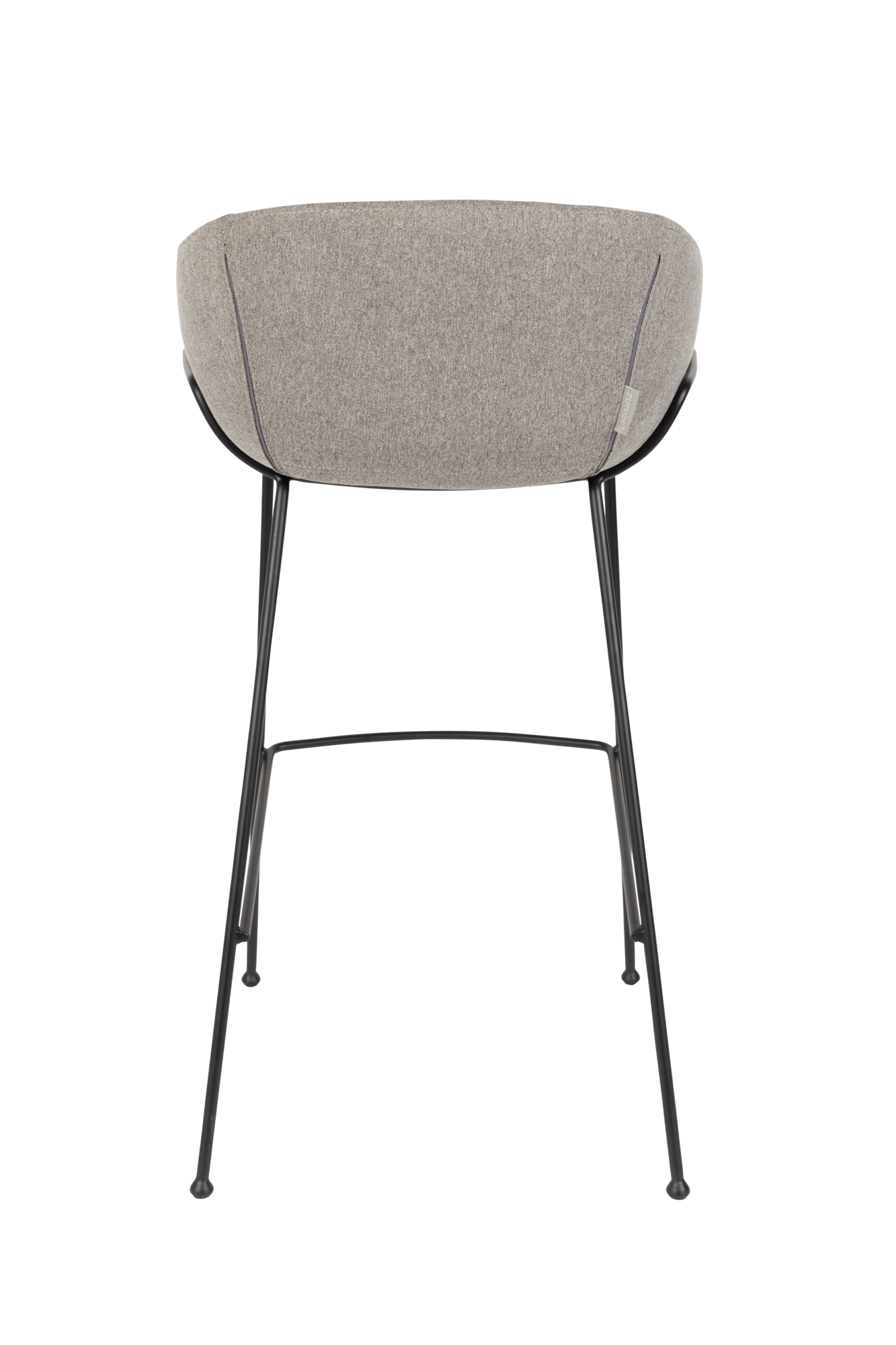 Barkruk Feston grijs (zithoogte 76 cm) - set van 2