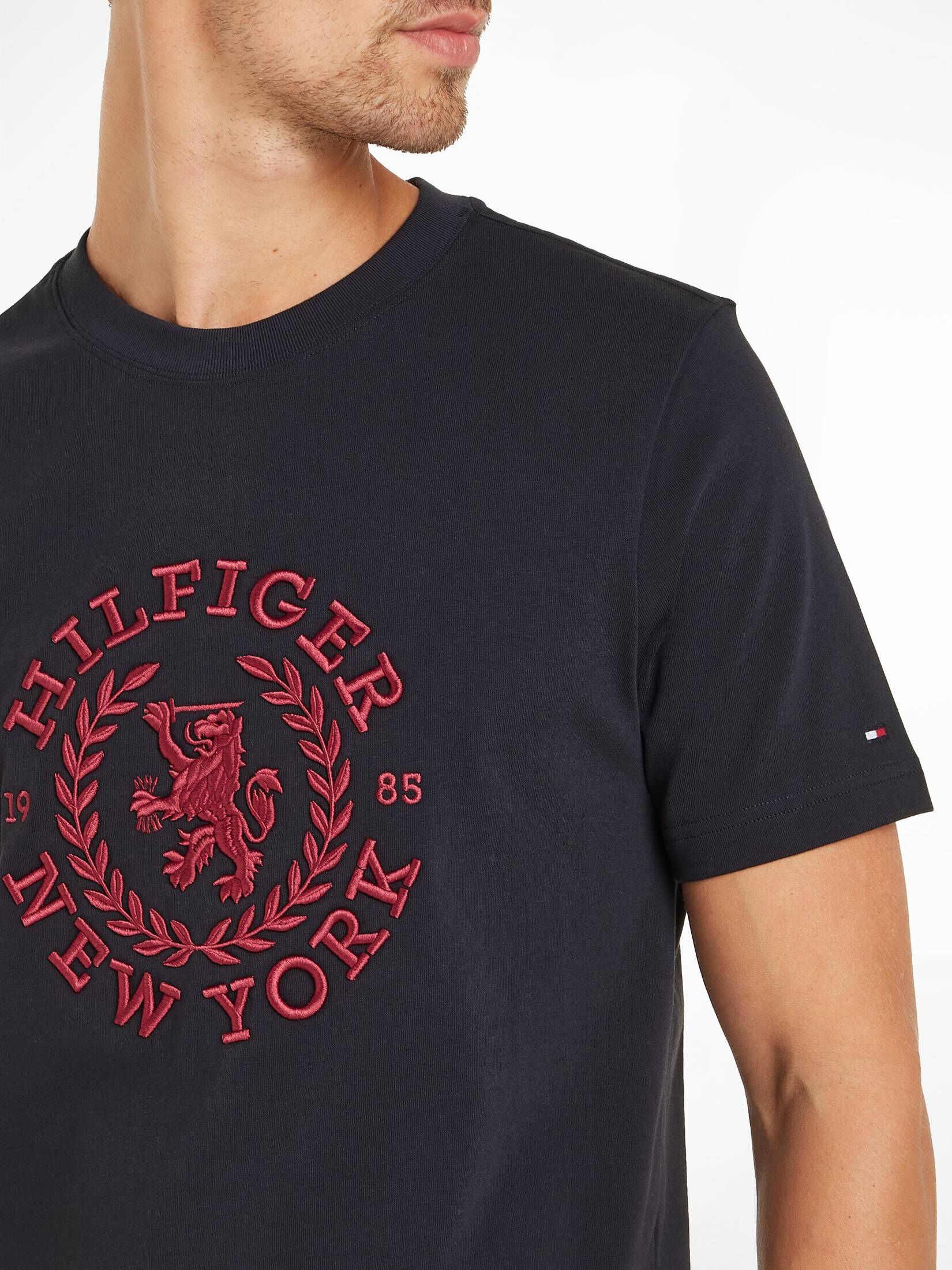 Tommy Hilfiger| Herren T-Shirt BIG ICON CREST TEE
