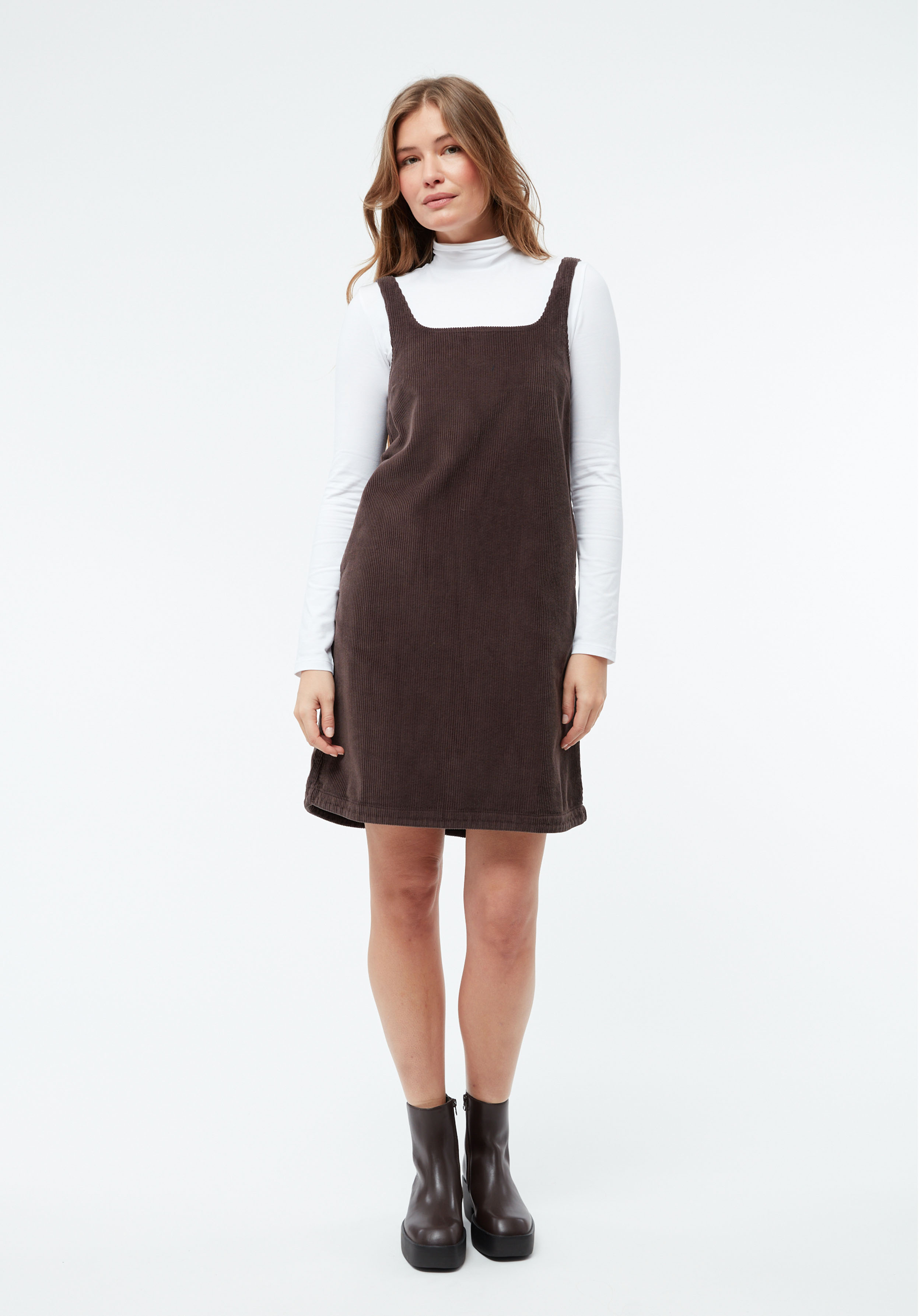 Givn Berlin Cord-Kleid GBWendy Coffee Brown