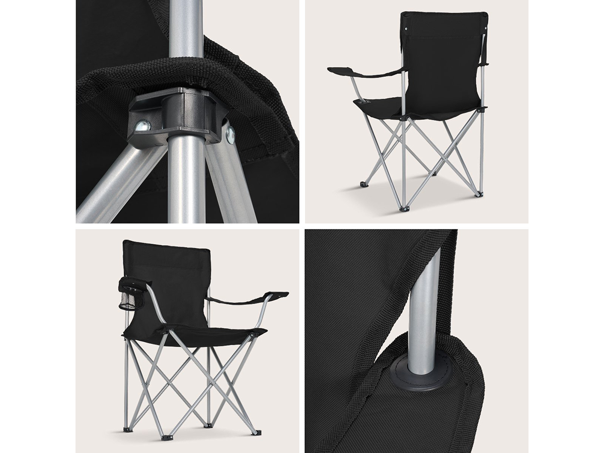 Trvlmore Basic vouwstoel - Black