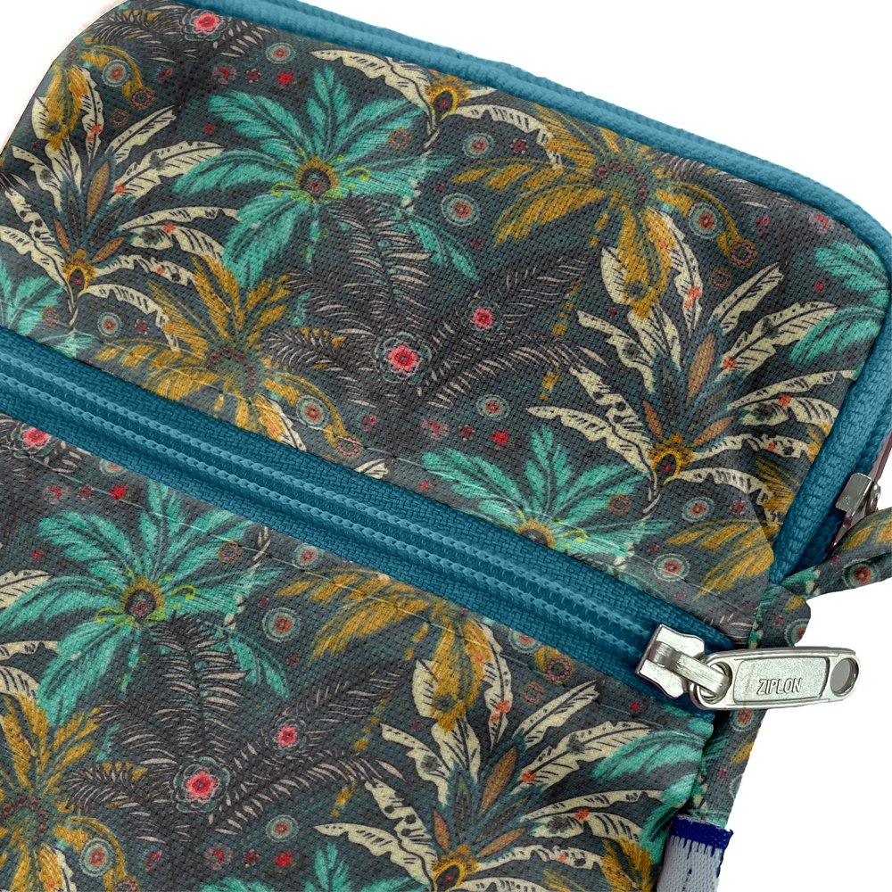 Pochette Téléphone Matelassée Palmia Emeraude