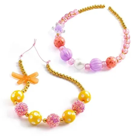 Djeco Schmuck basteln: Kugeln Gold