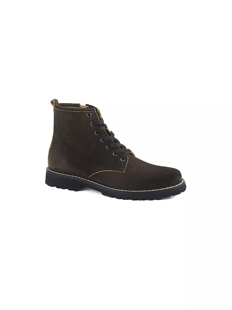 DIRNDL & BUA Boots ANTIBOCK braun
