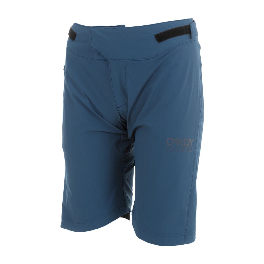 Oakley DROP IN - Short 2 en 1 Femme poseidon