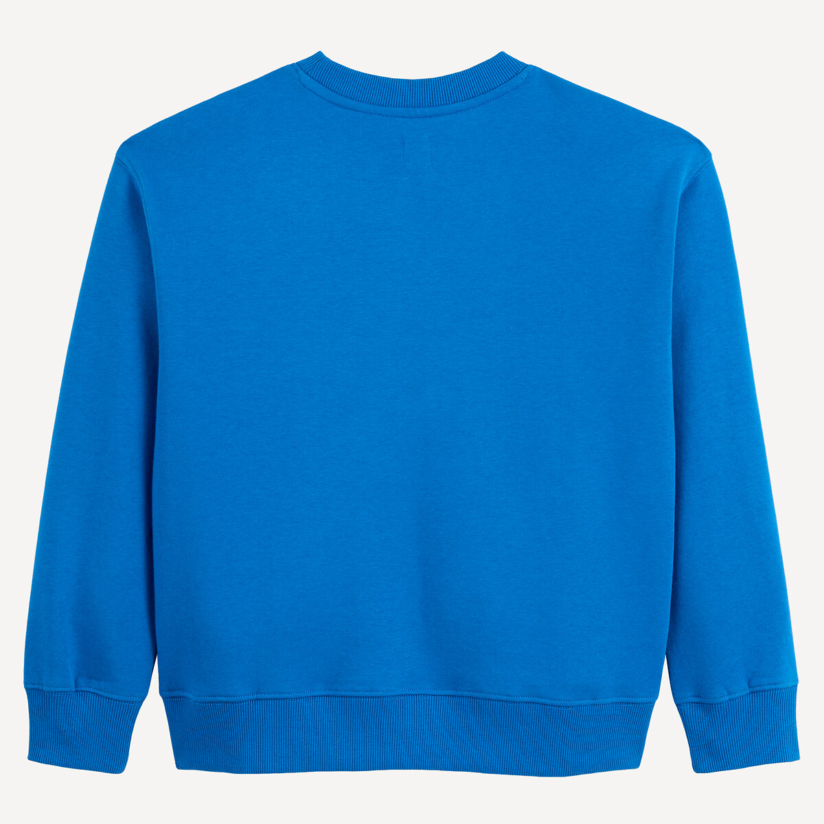 COLEÇÕES LA REDOUTE<br>Moletom de gola redonda achatado