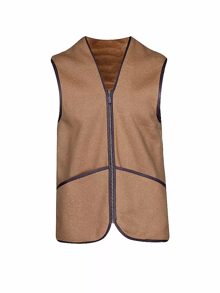 BARBOUR Innenjacke PILE braun