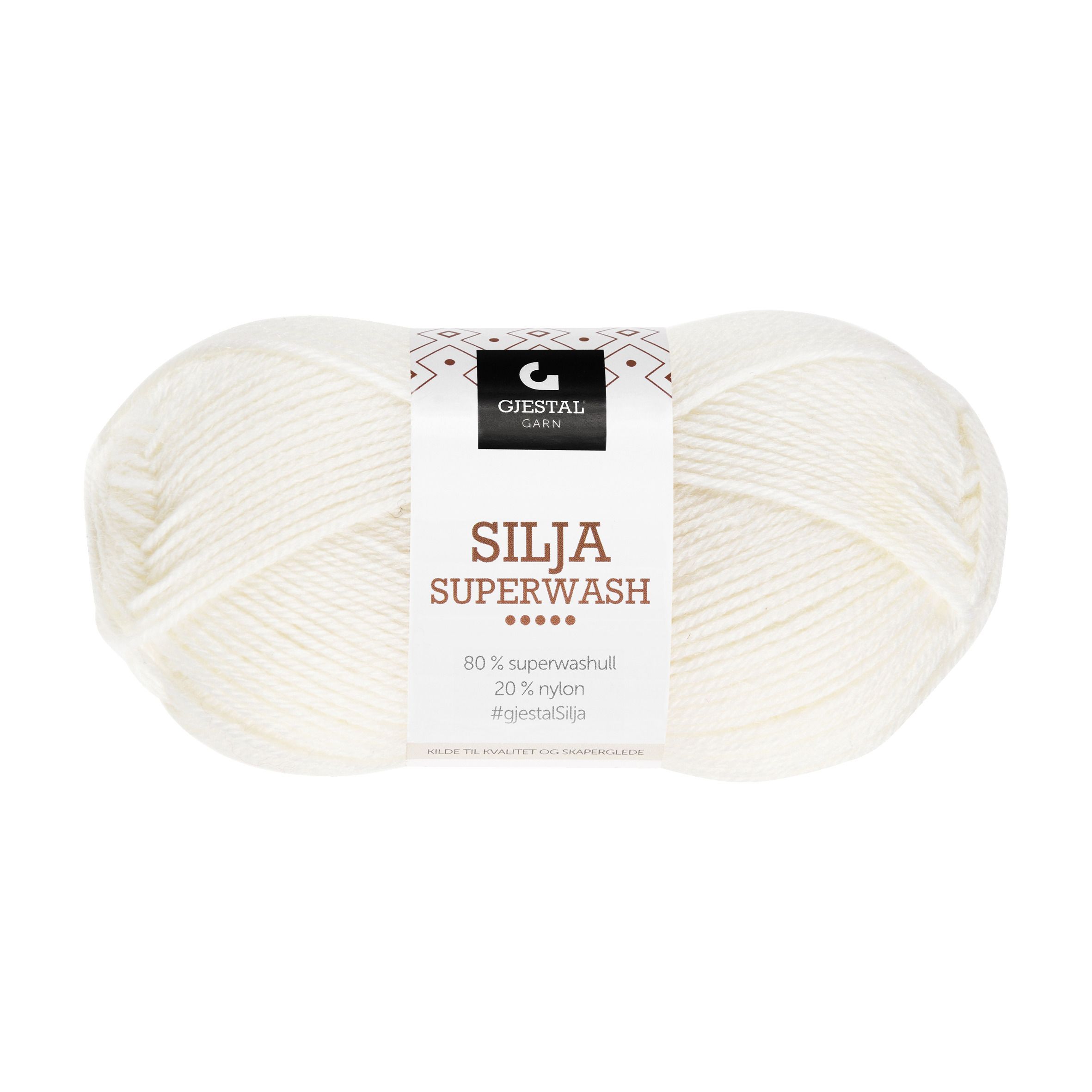 Silja Superwash 50gr garnnøste