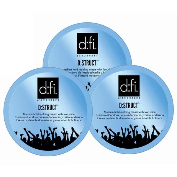 D:fi d:Struct Pliable Molding Creme 3 X 75g