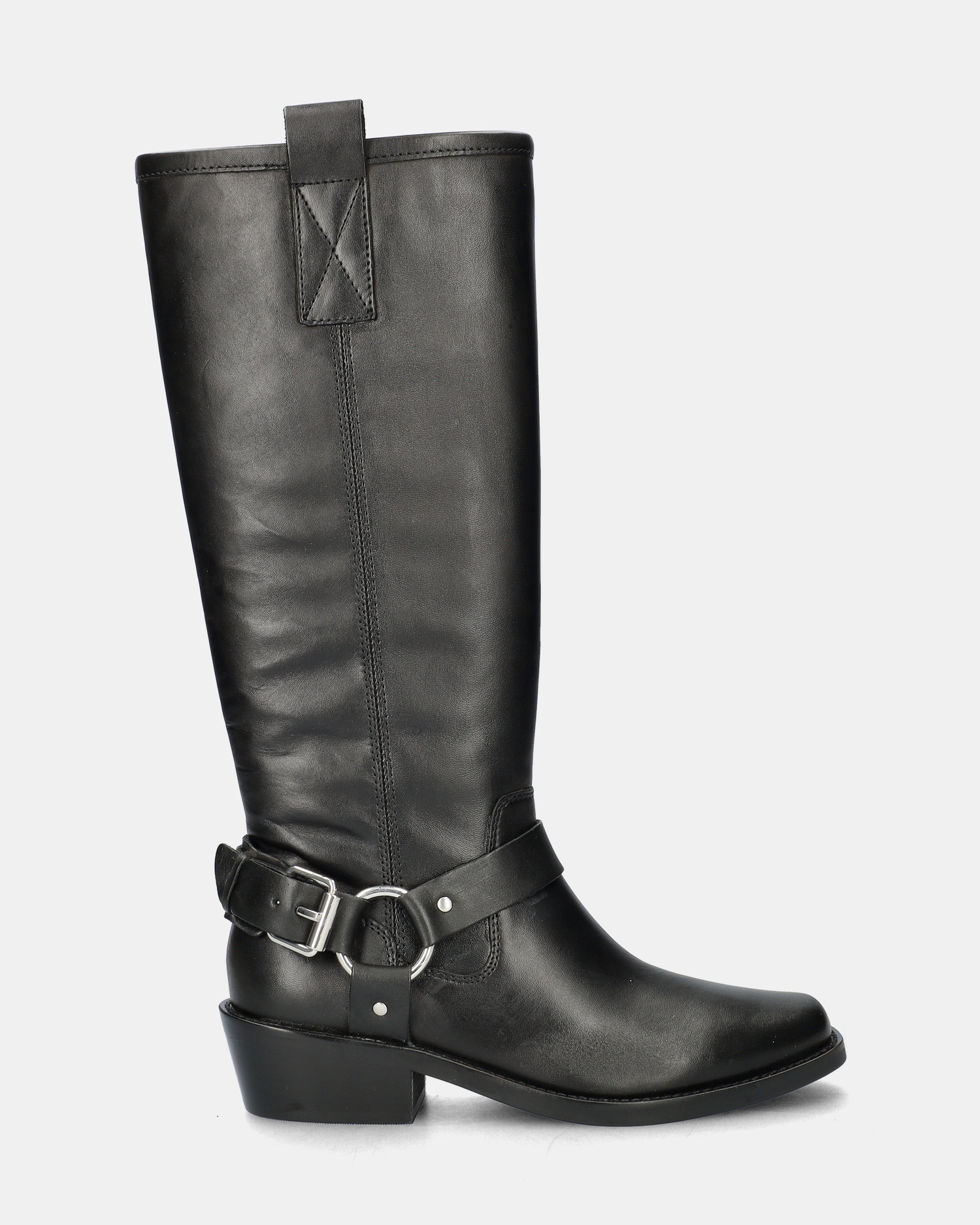 PS Poelman Sidonia Bikerboots  - zwart