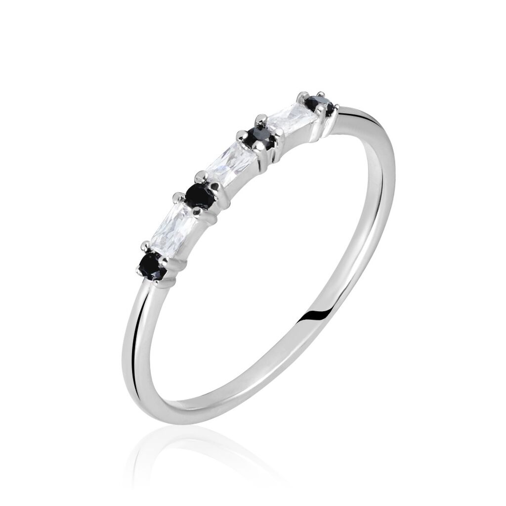 Bague Adriana Argent Blanc Oxyde De Zirconium