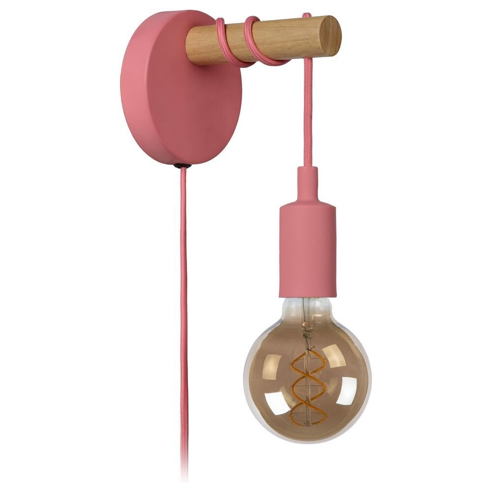 Pola wandlamp in roze E27