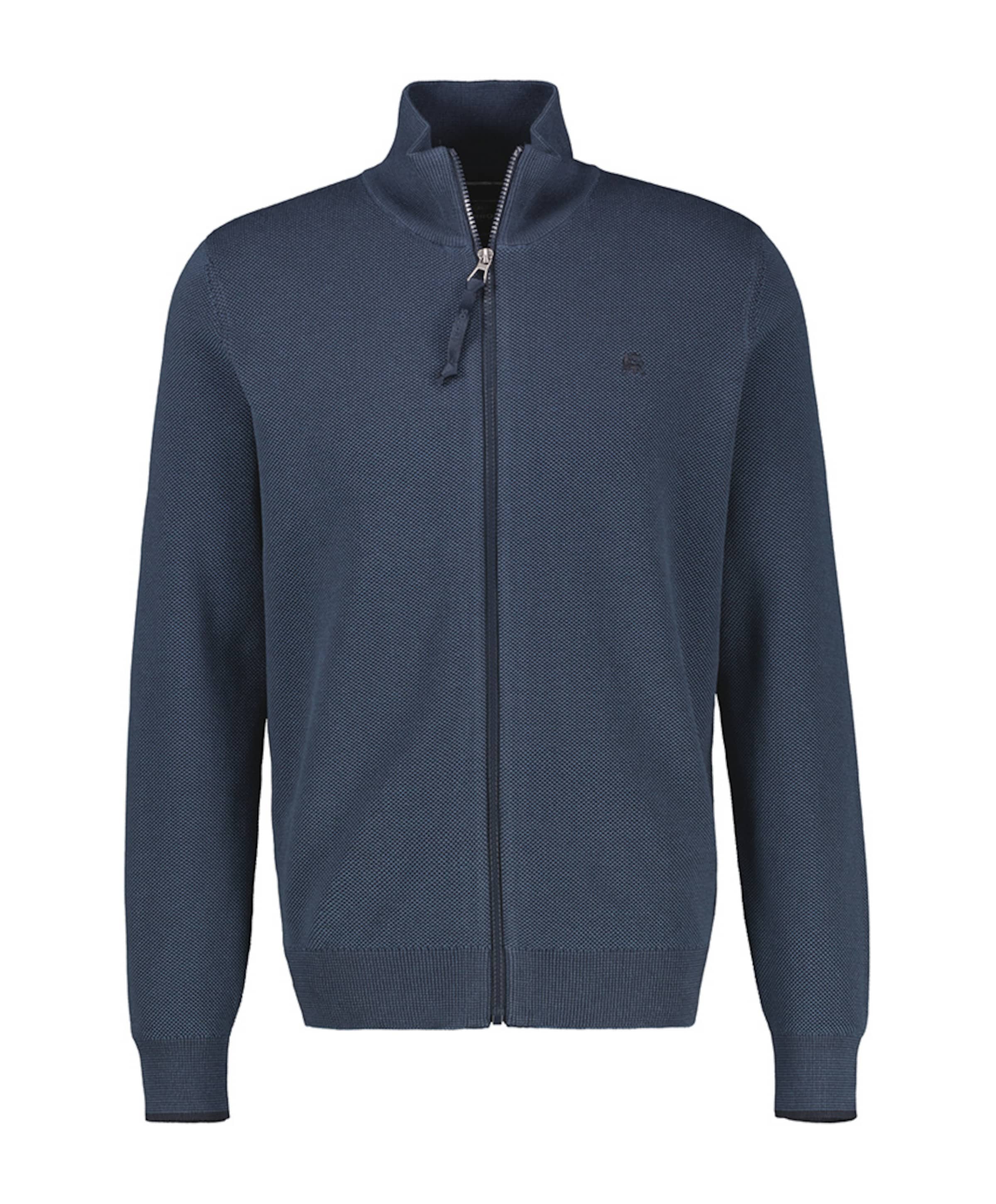 Lerros Heren vest blauw