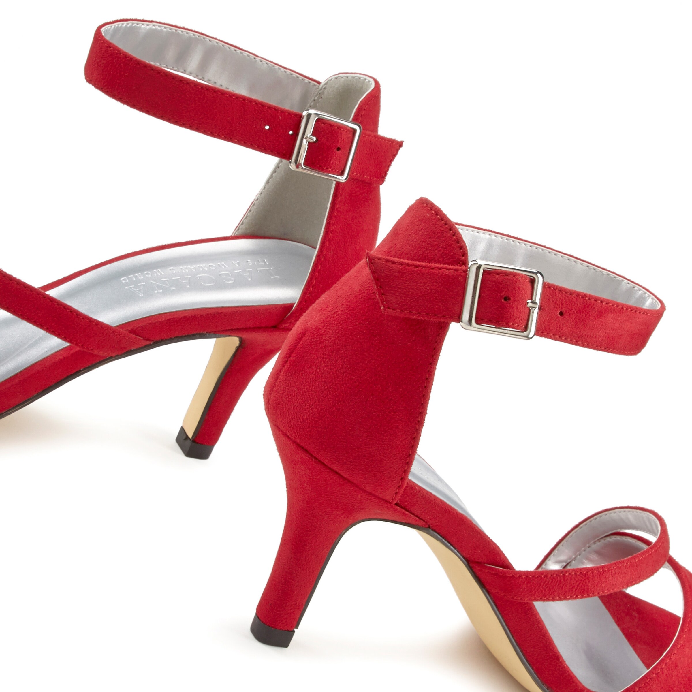 LASCANA Sandalette in rot
