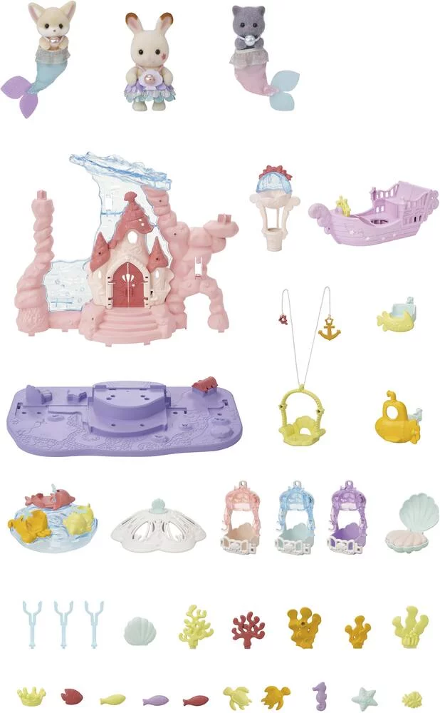 LE CHATEAU DES SIRENES  SYLVANIAN VACANCES