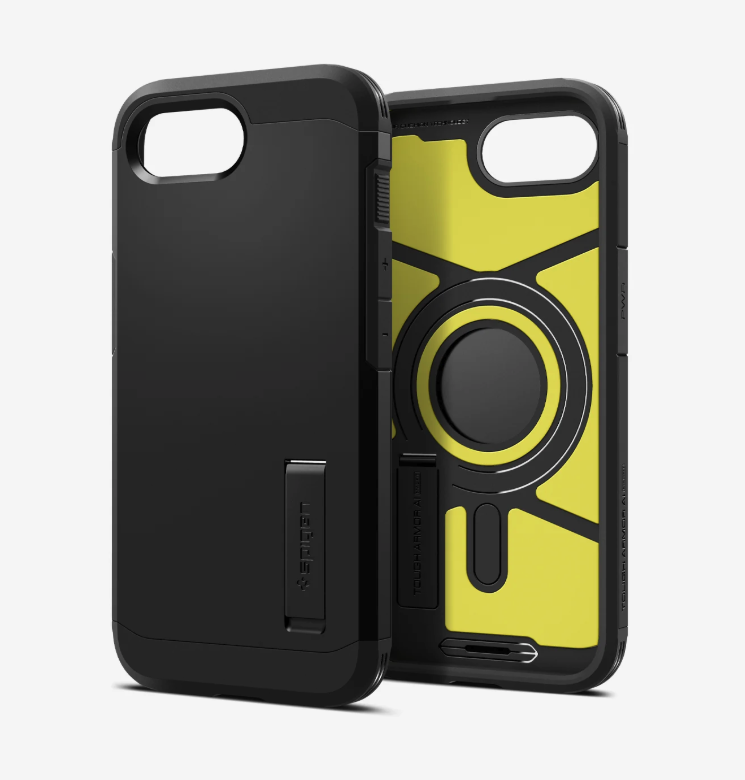 iPhone 16e Tough Armor MagSafe Case Hülle (ACS09137) - Schwarz