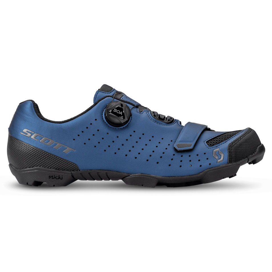 Scott Comp Boa Cykelsko Metallic Blue/Black