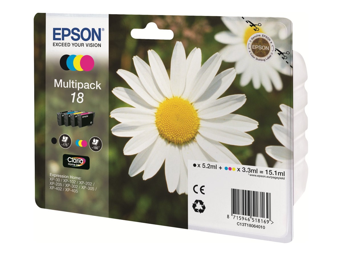 Epson Pâquerette CT BK+3CL 18 CLARIA