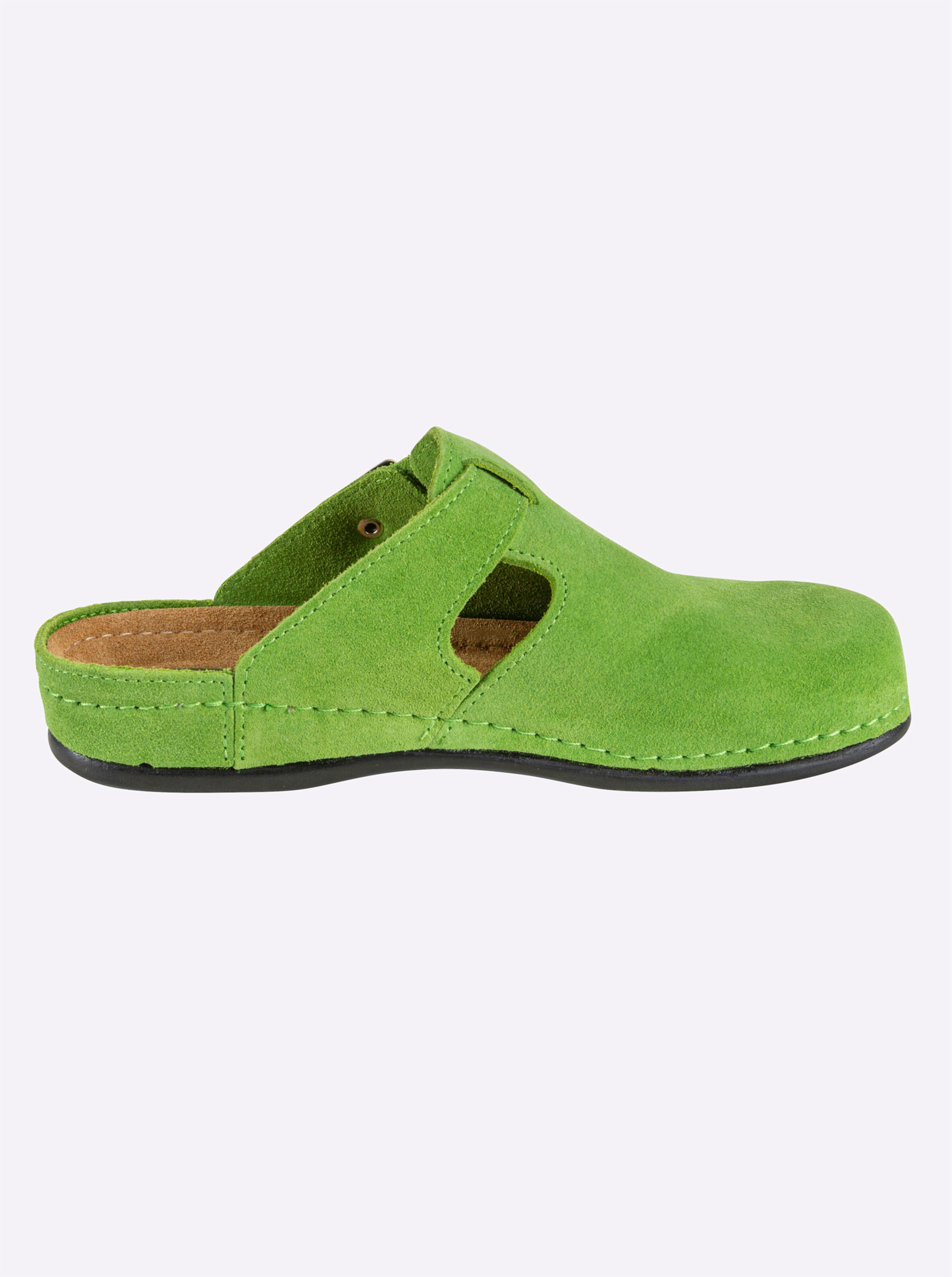 Dr. Feet Pantolette in grün