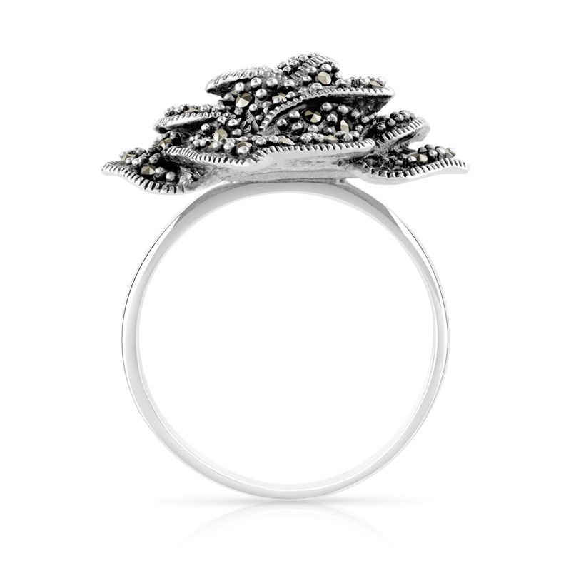 Bague argent 925 marcassites
