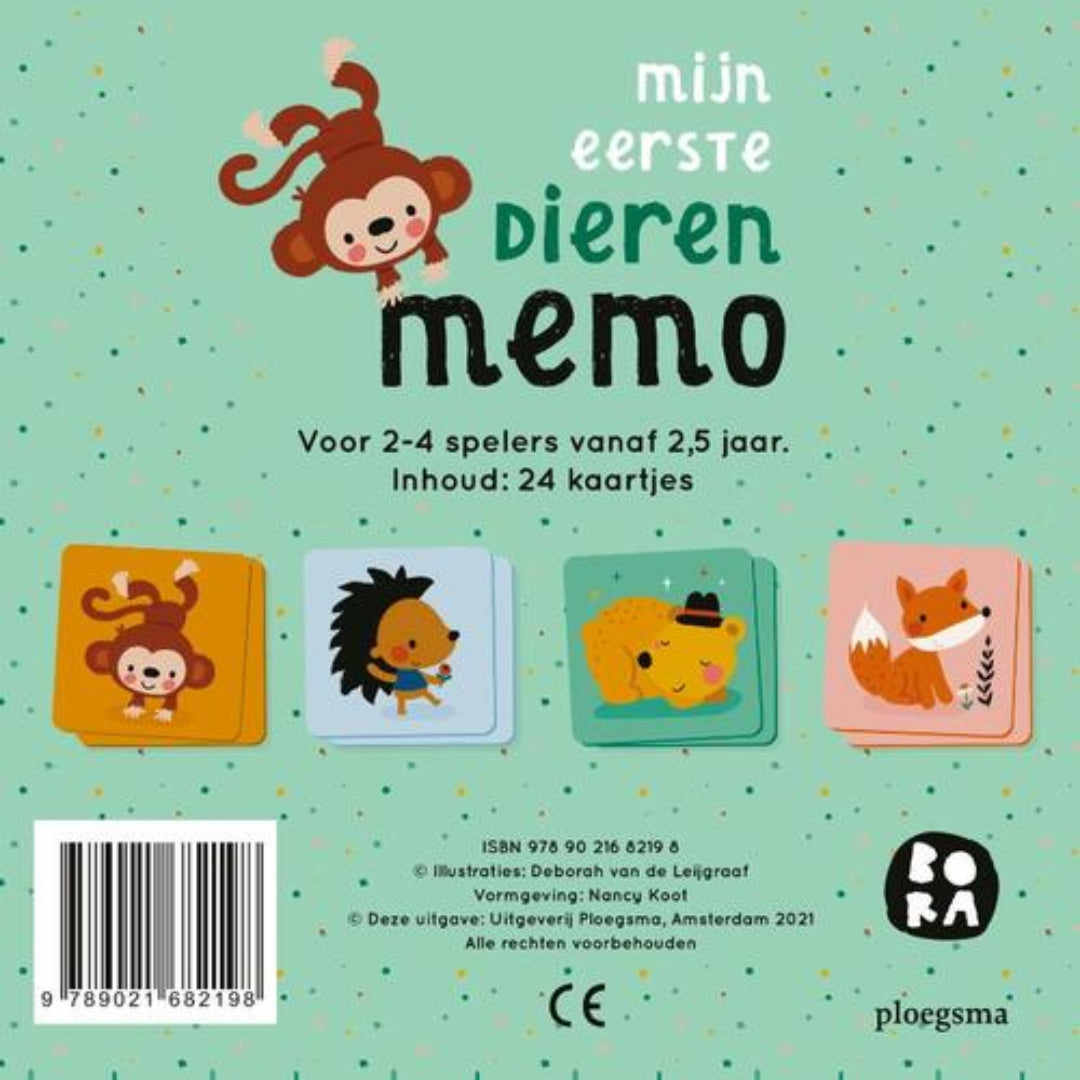 Uitgeverij ploegsma memorie bora mijn eerste dierenmemo