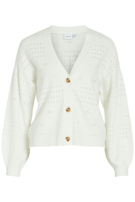 Vila ecru dames vest