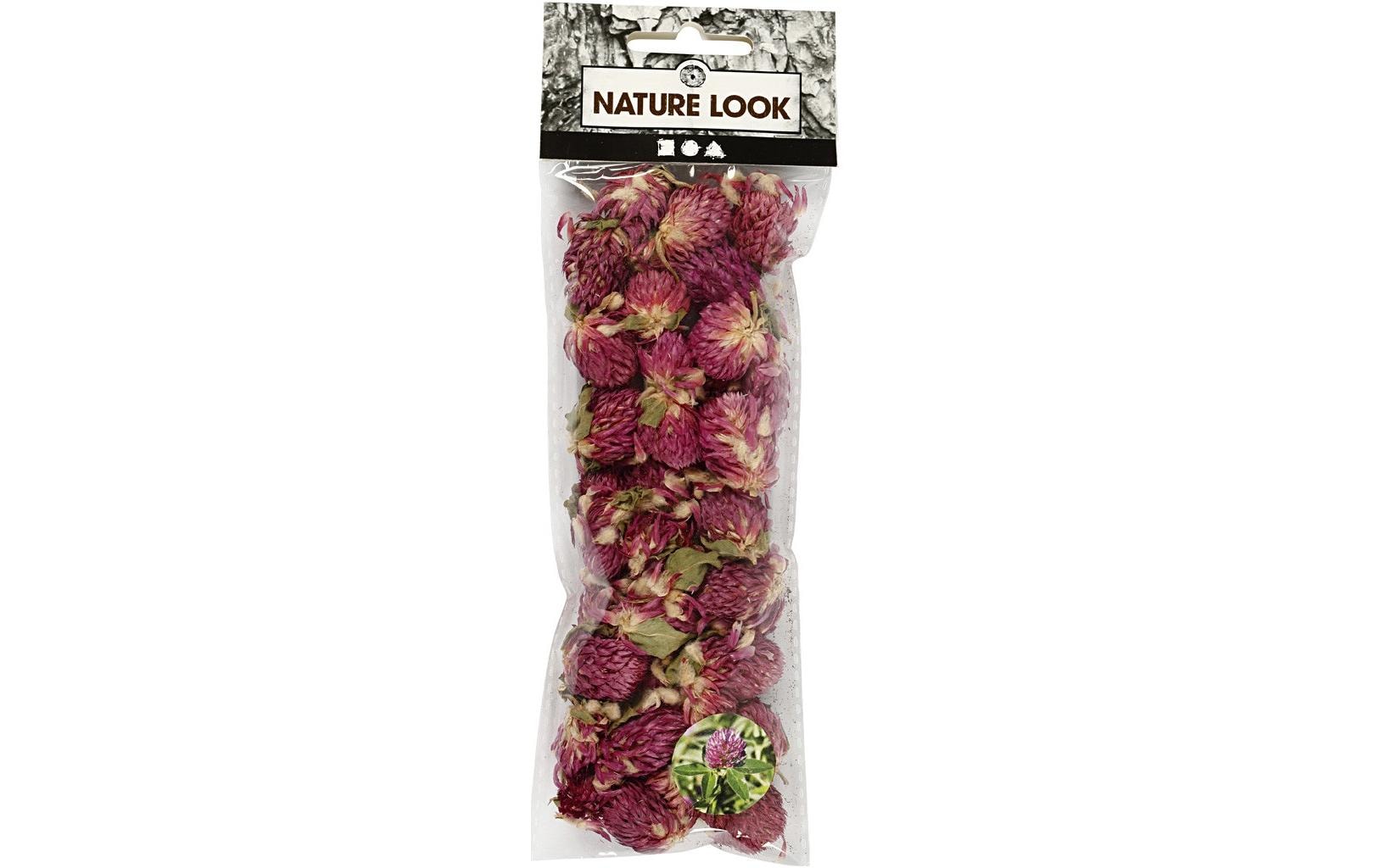 Blüten 15 g, Rotes KleeblattEchte Trockenblumen für Dekoration
