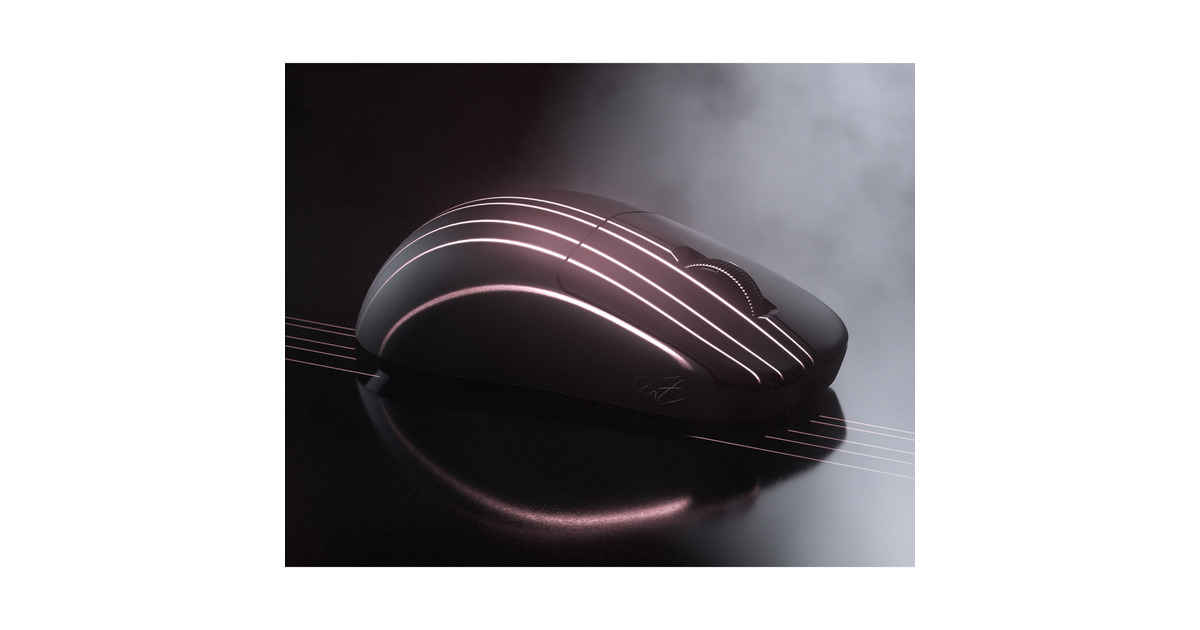 PulsarTenZ Signature Edition gaming muis  (Zwart, 32000 DPI, 8000 Hz)