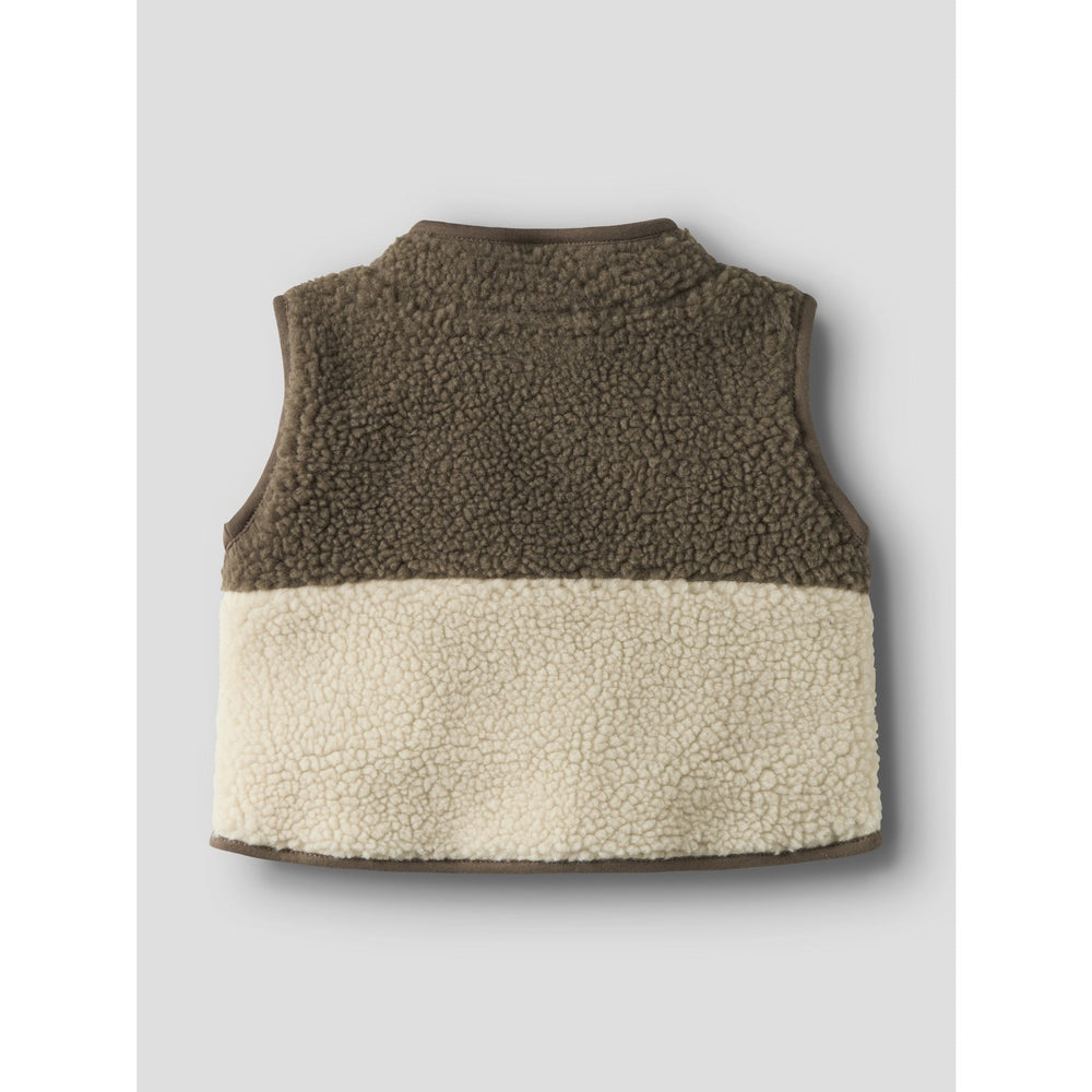 Køb Lil'Atelier Turtledove Shitake Nbmlajo Loose Vest Lil