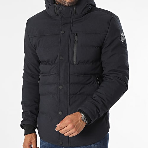 Doudoune Capuche Chiro P6000M Bleu Marine