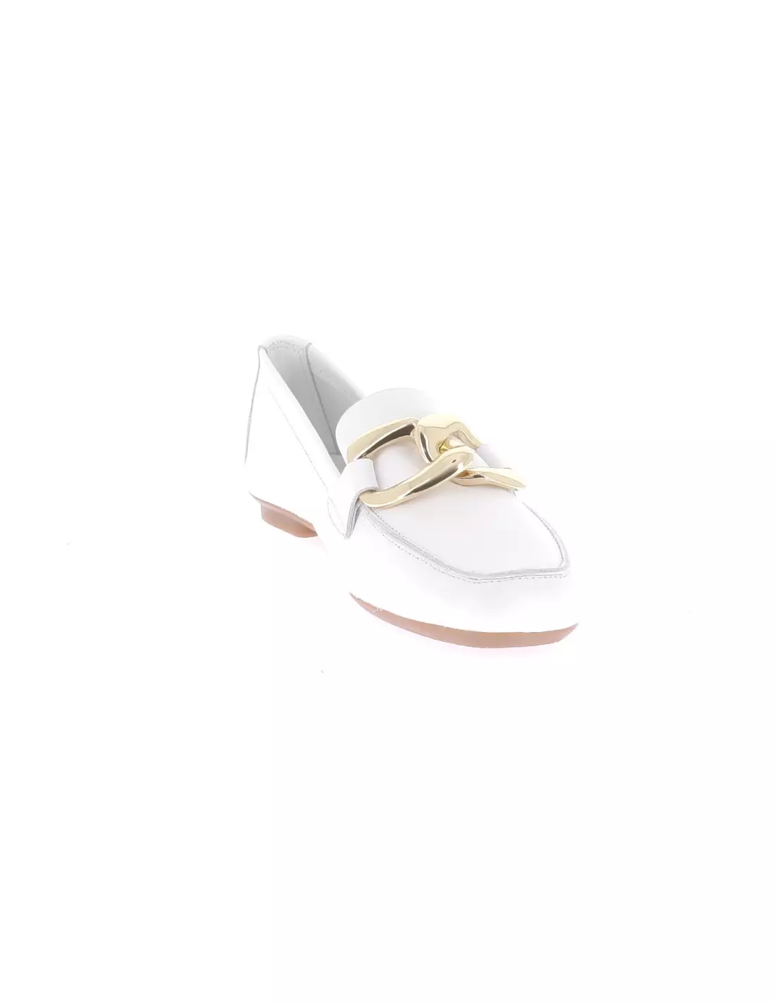 REQINS HASTER - Mocassins & bateaux Blanc