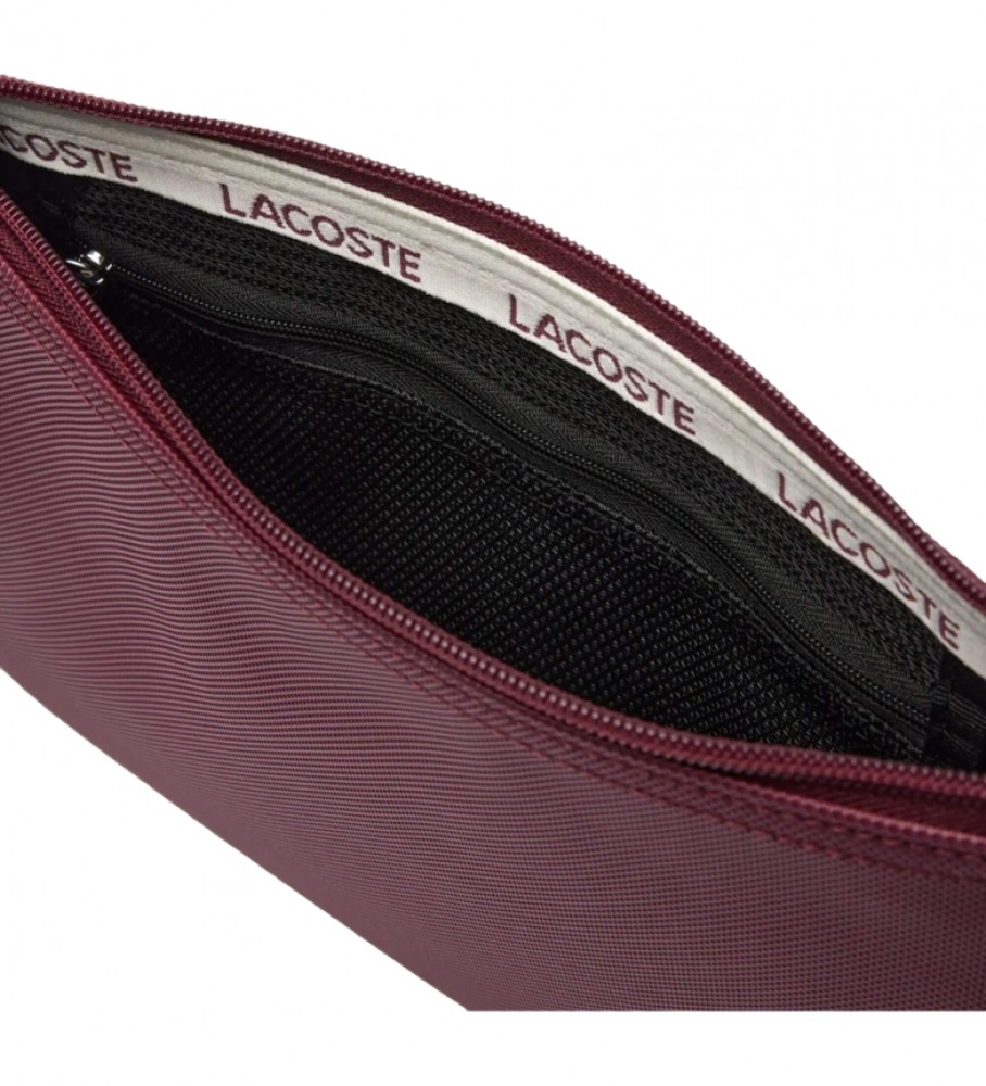 Bolsa de ombro Lacoste L.12.12 Concept cor bordô