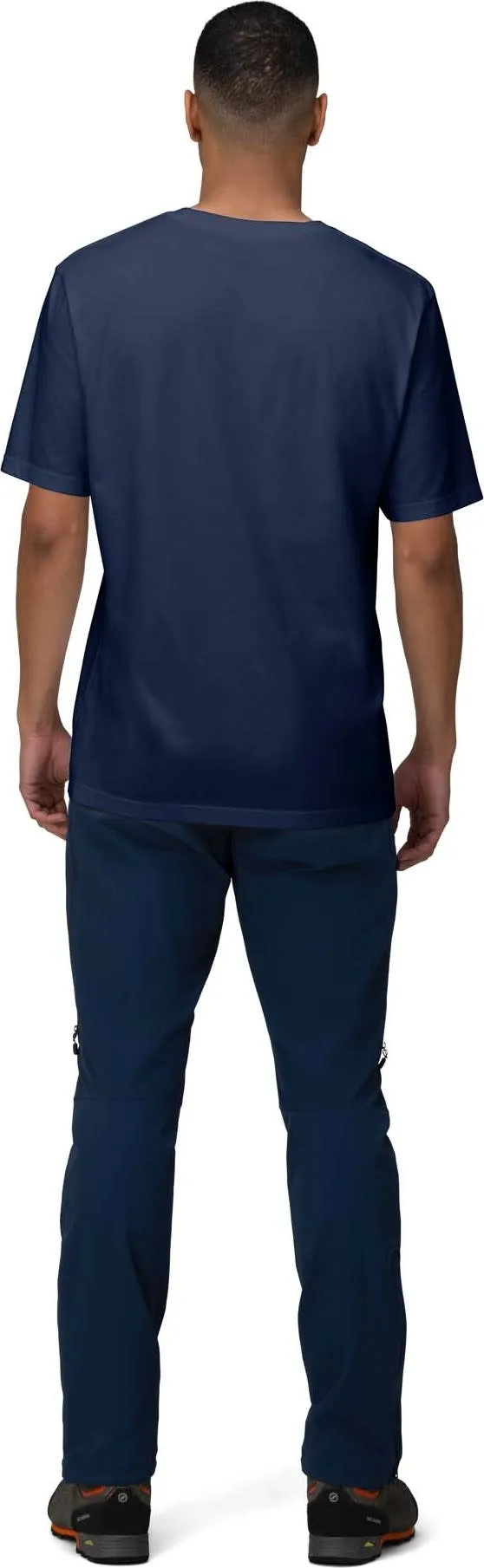 Norrøna Men's /29 Cotton Activity Embroidery T-Shirt Indigo Night