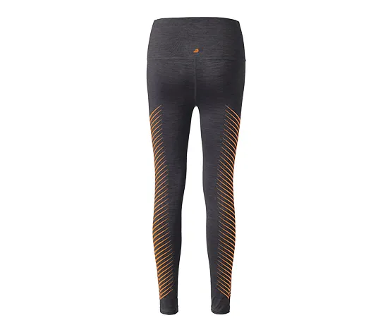 Sporttight, schwarz mit Print
